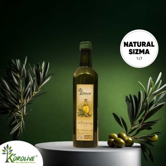 1 LT NATURAL SOĞUK SIKIM SIZMA ZEYTİNYAĞI