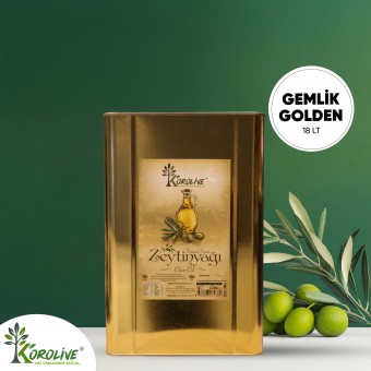 18 LT NATURAL SOĞUK SIKIM SIZMA GEMLİK GOLDEN
